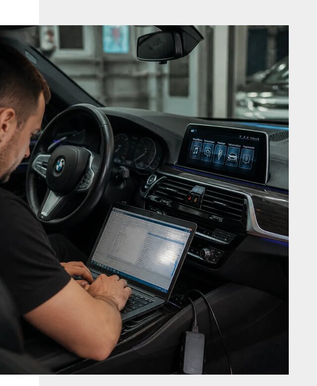 Русификация мультимедиа BMW для авто под ключ в Тихвине
