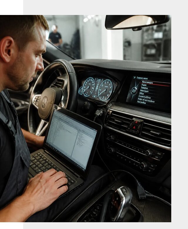 Русификация приборной панели BMW для авто в Тихвине от компании