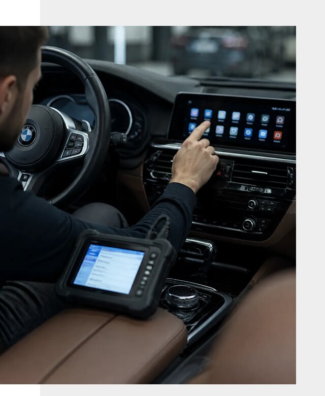 Установка приложений и мультимедиа сервисов BMW в Тихвине