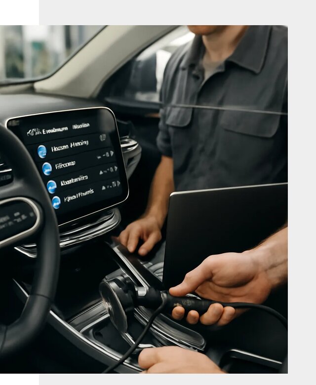Установка приложений Geely для мультимедиа автомобиля в Тихвине