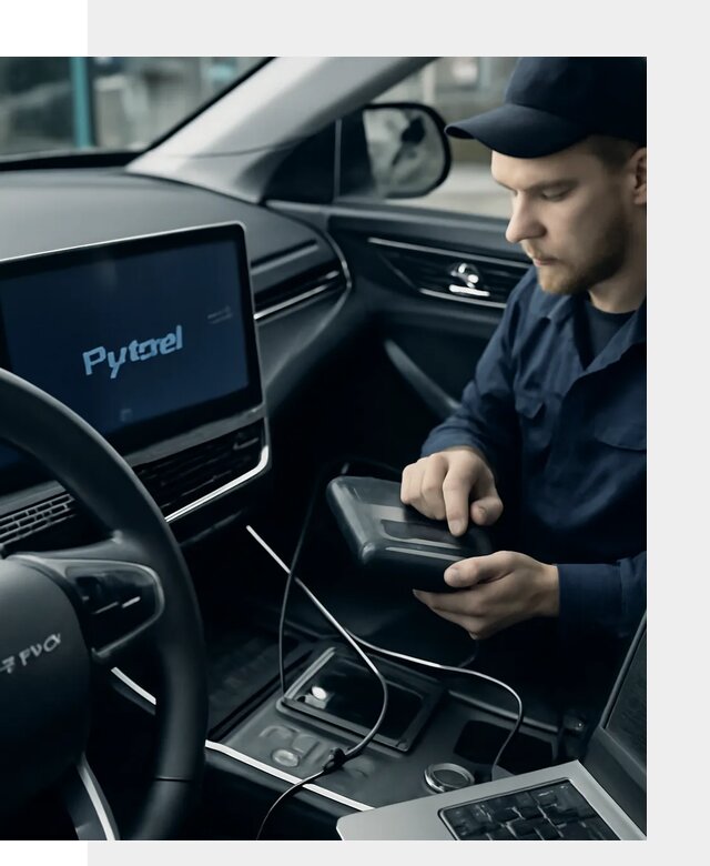 Русификация автомобилей Jetour с адаптацией меню в Тихвине