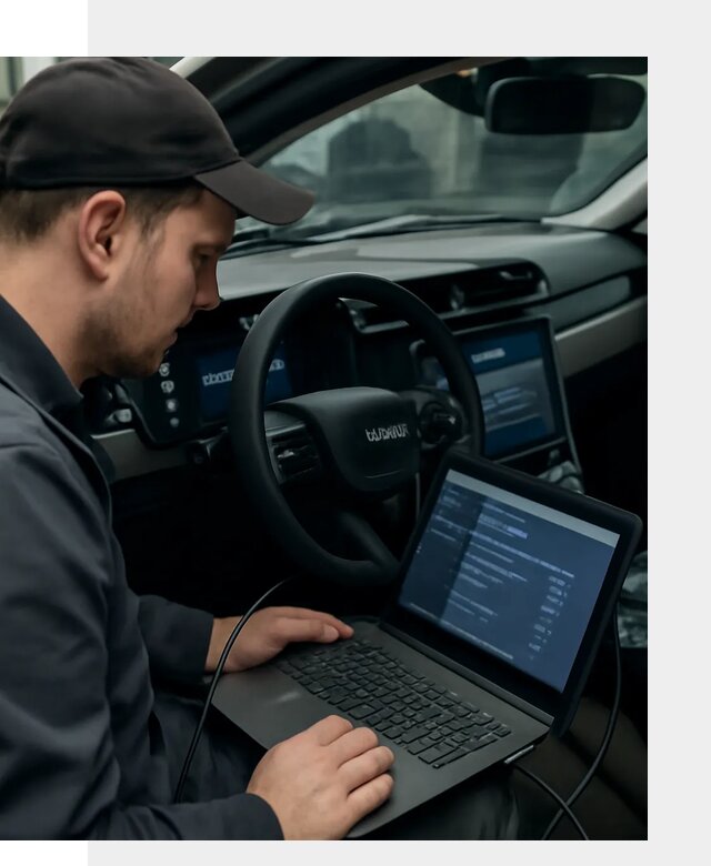 Профессиональная русификация автомобилей Lynk Co в Тихвине