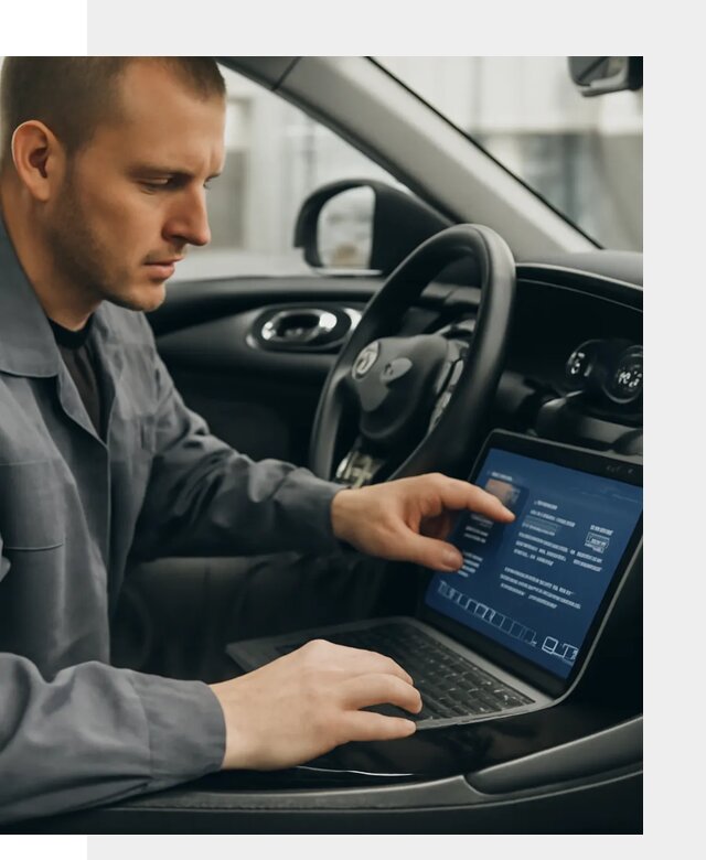 Русификация приборной панели автомобиля Lynk Co в Тихвине