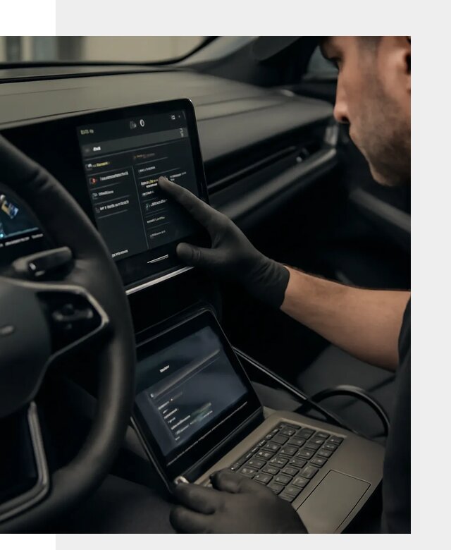 Русификация приборной панели Rising автомобиля в Тихвине