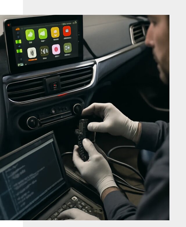 Активация Apple CarPlay в Тихвине для штатной мультимедиа