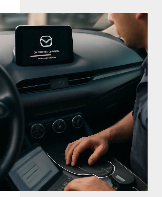 Установка приложений Mazda на мультимедийную систему в Тихвине