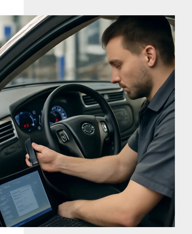 Русификация приборной панели Nissan для авто в Тихвине