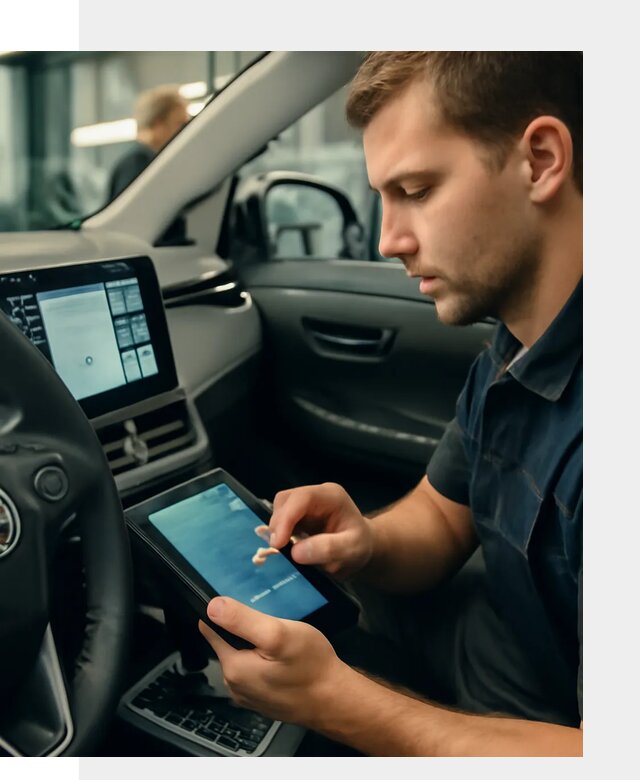 Установка приложений Toyota на мультимедиа в Тихвине